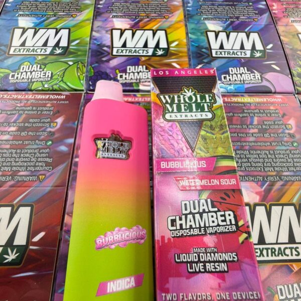 wholemelt dual chamber live liquid diamond disposable 2g