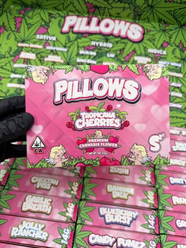 snooze pillows valentine's edition cannabis flower