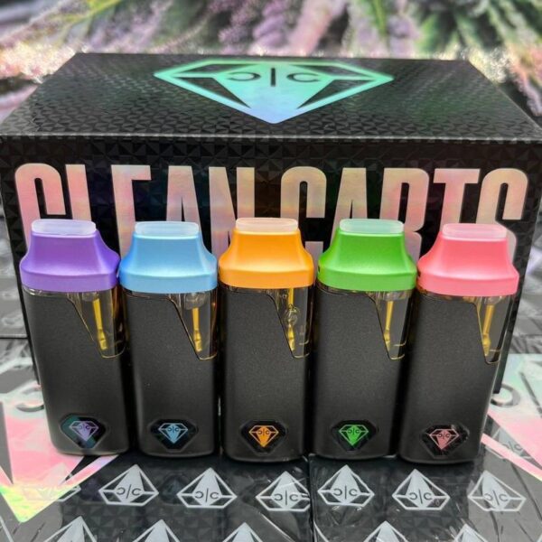 clean carts 2g disposable black edition