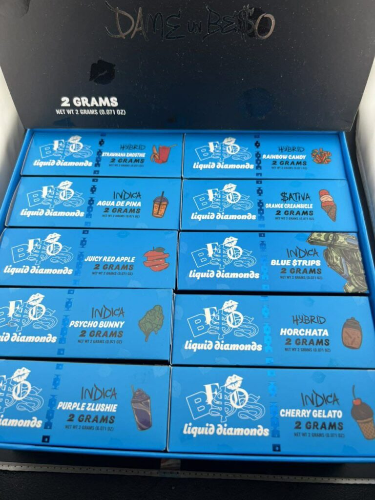 Besos blue strips 2g disposable