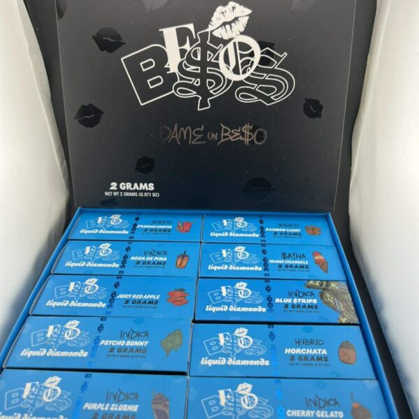 Besos blue strips 2g disposable