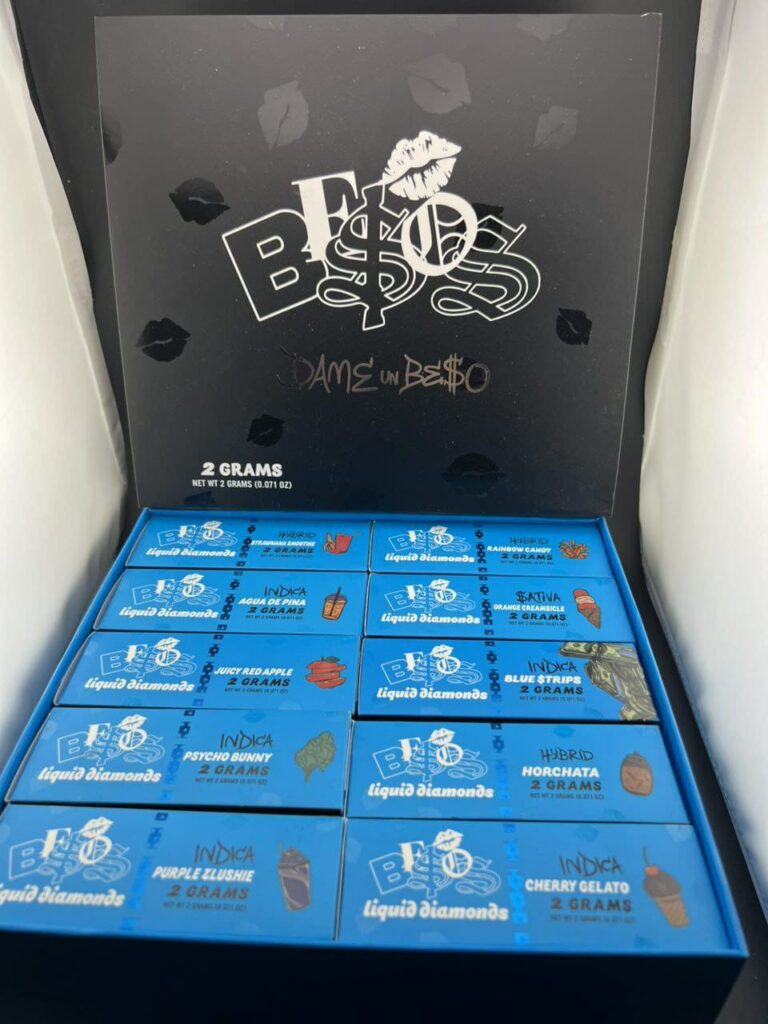 Besos blue strips 2g disposable