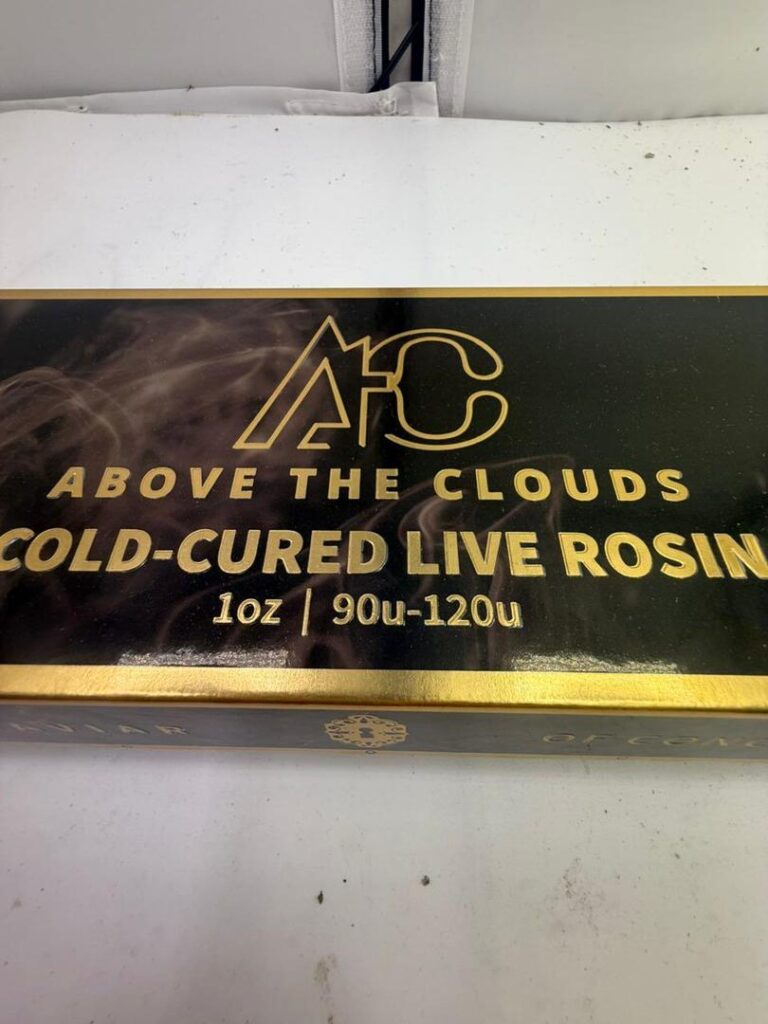 above the clouds rosin