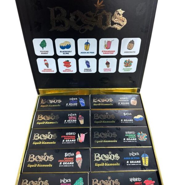 besos 2g disposable gold