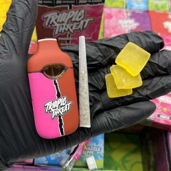 triiiple threat 2g disposable