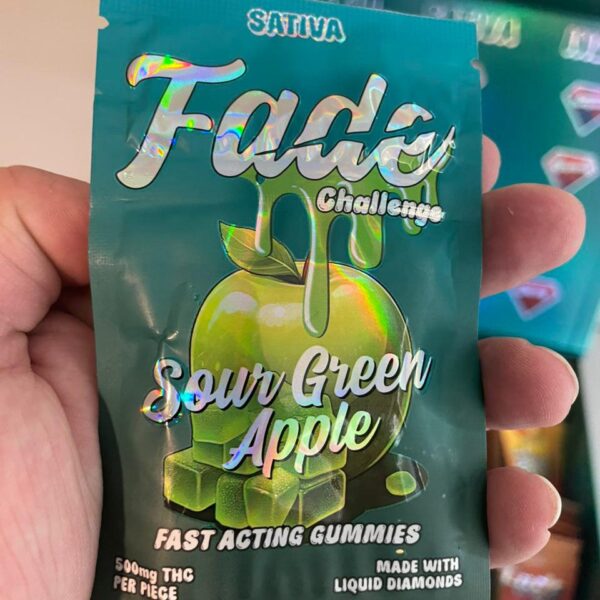 fade challenge 500mg gummies