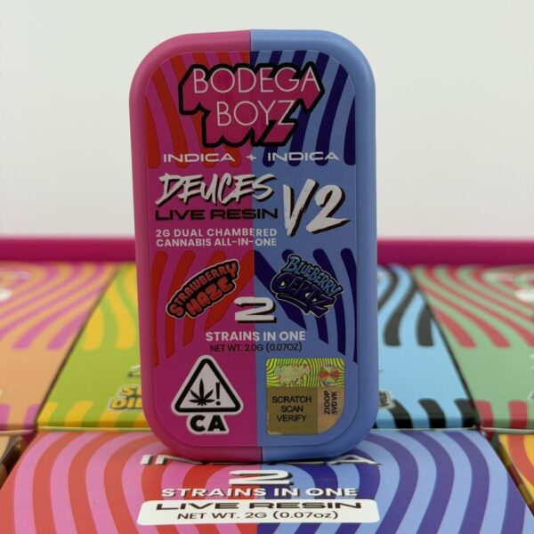 bodega boyz deuces v2 dual chamber disposable