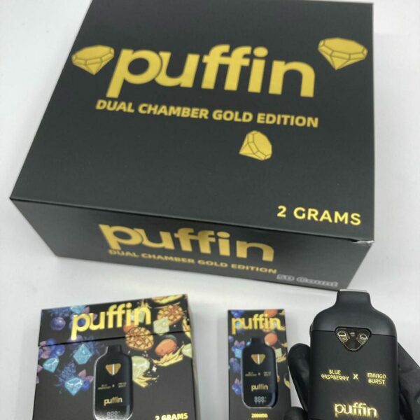 puffin dual chamber gold edition 2g disposable