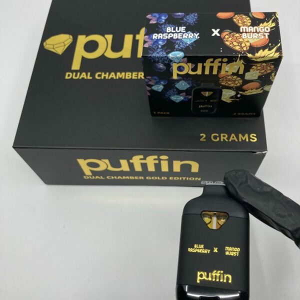 puffin dual chamber gold edition 2g disposable