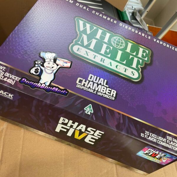 whole melts extracts phase five 2g disposable