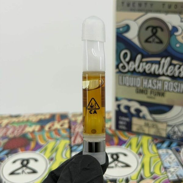 twenty two-k solventless liquid hash resin carts