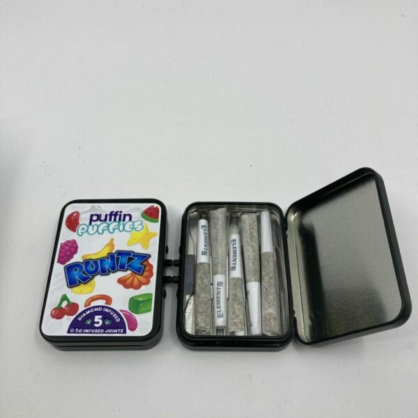 puffin puffies infused pre-rolls