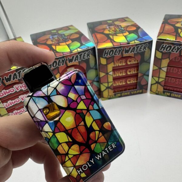 holy water live resin disposable vape