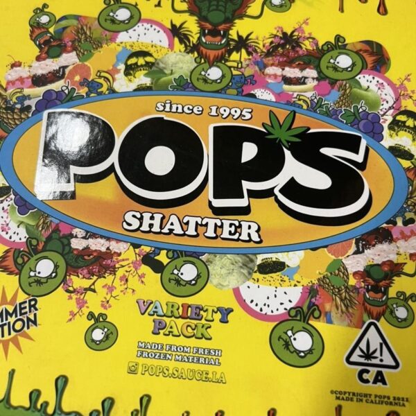Pops Shatter Slabs Variety Packs