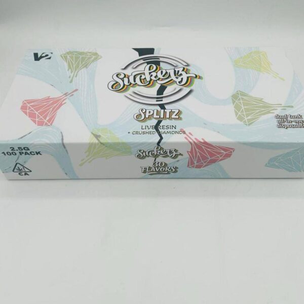 Suckerz Splitz Dual Tank 2.5G Disposable