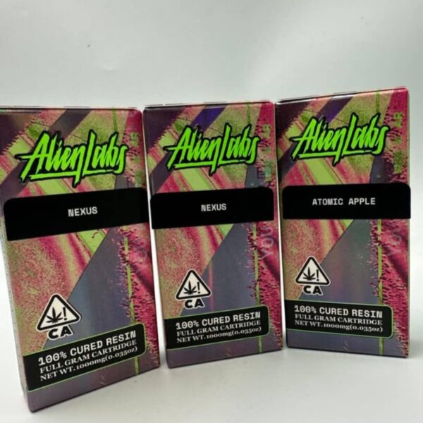 Alien Labs 1G Cartridges Cured Resin