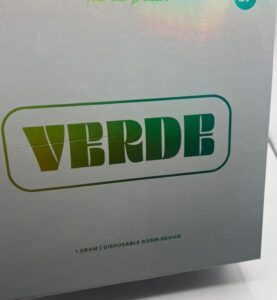 Verde 1G Disposable