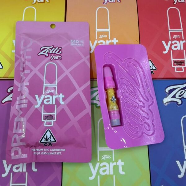 Zetti Yart 1G Cartridges