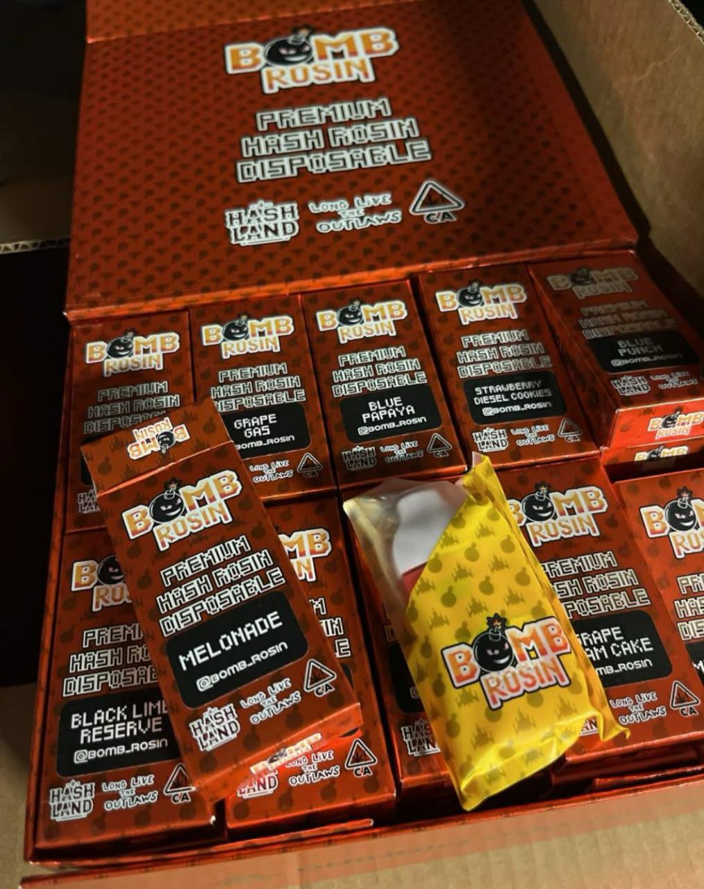 Bomb Rosin Disposable
