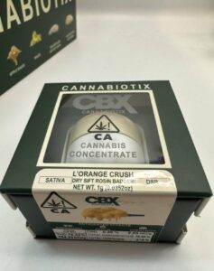 CBX Cannabiotix Dry Sift Rosin Badder